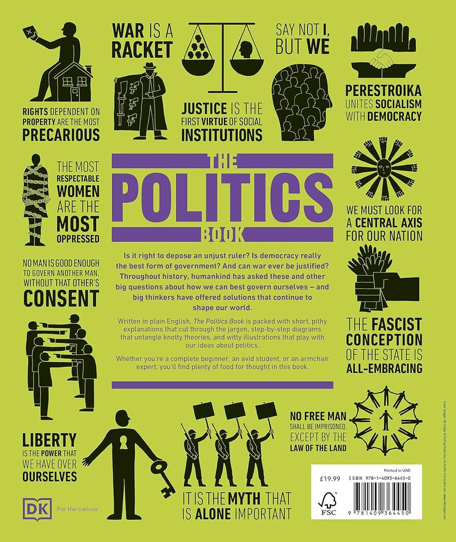 The Politics Book Big Ideas Simply Explained купить недорого в интернет магазине Relod Isbn